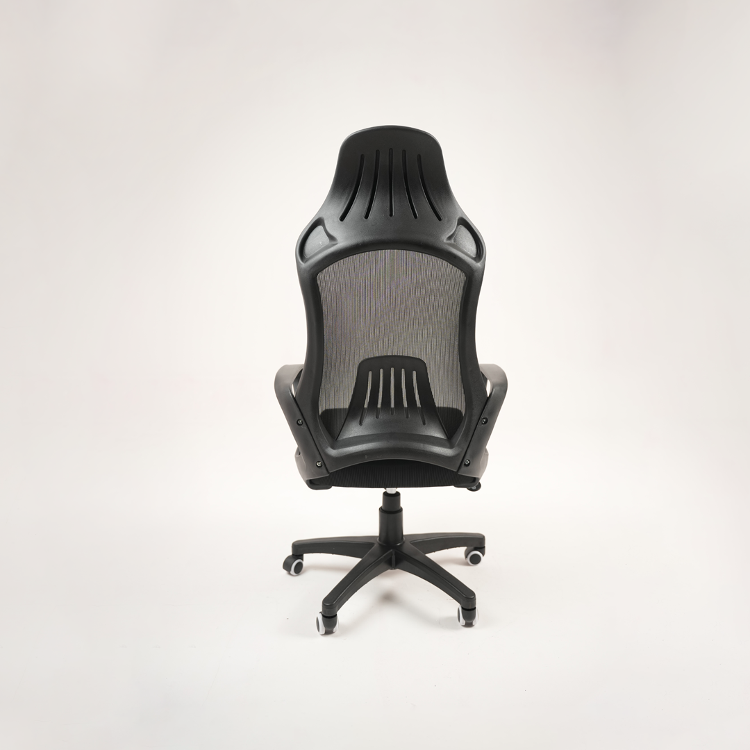 Ergonomic High-Back Mesh Office Chair with Padded Headrest